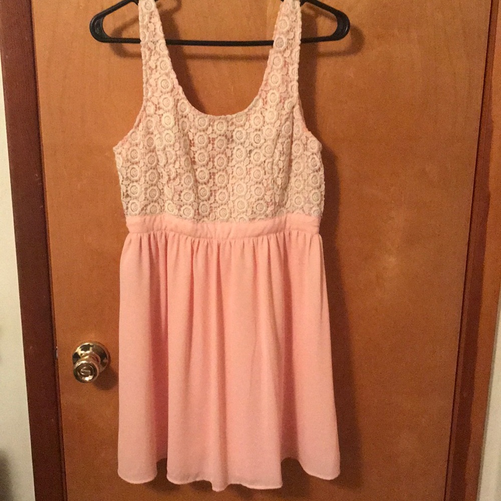 Lace Flowered Dress